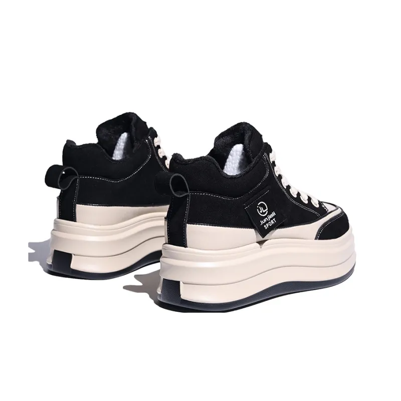 Junjali Warm High Top Casual Shoes Women's-2