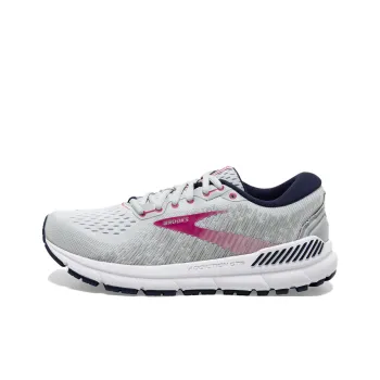 Brooks Addiction GTS 15 Lightweight And Wear-resistant Low-Top Casual Running Shoes Women's Gray Purple