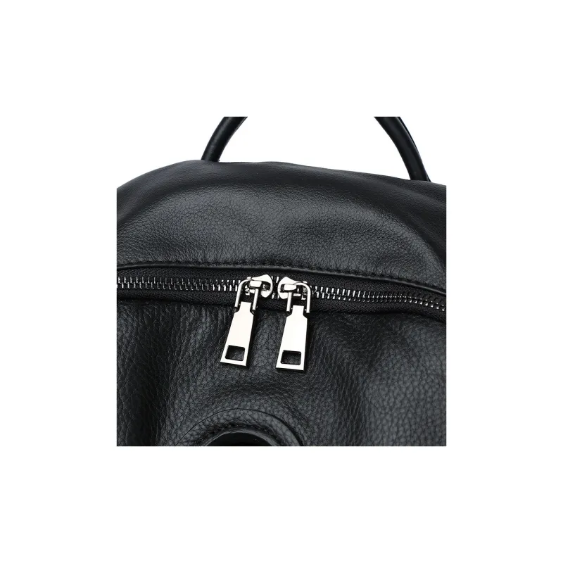 H YXIANG Cow Leather Backpack Regular Women's Multicolor-8