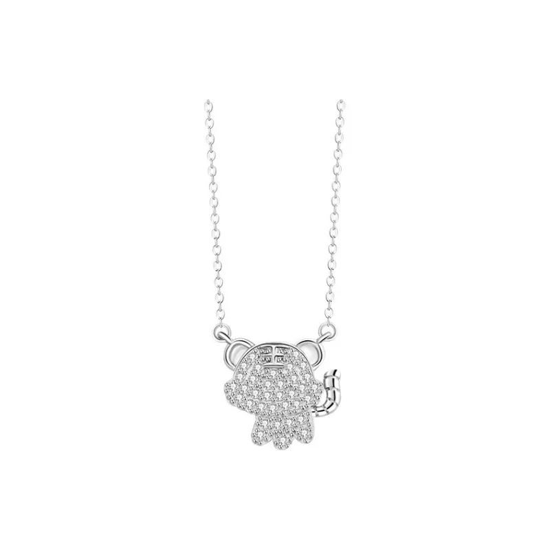 Regalrose S 999 Fine Silver Necklaces Women's Snake Year Necklace-5