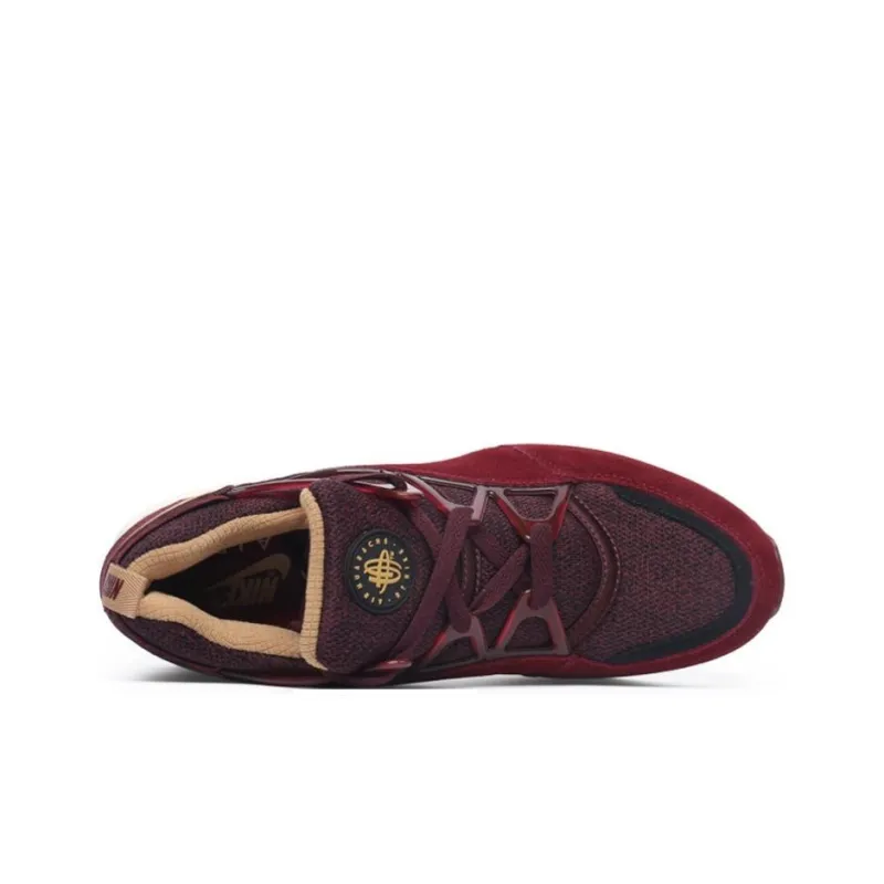 Nike Air Huarache Light Deep Burgundy Metallic Gold-3