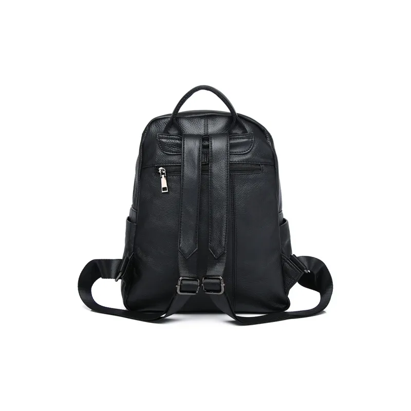H YXIANG Cow Leather Backpack Regular Women's Multicolor-4