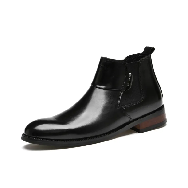 Qiandongmeili Chelsea Boots Men-19