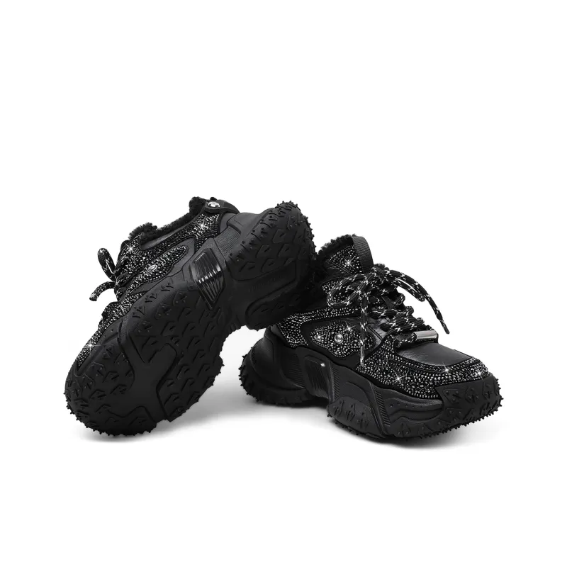 Hoov Chunky Sneakers Women's Low-Top-4