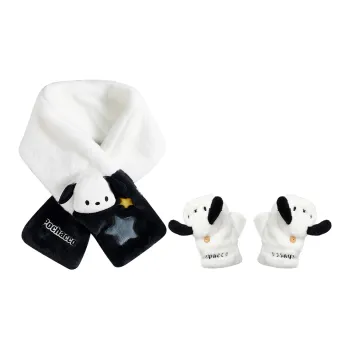 Sanrio Pacha Dogs Knit Scarves Unisex