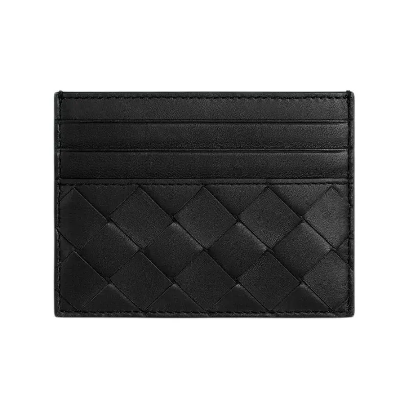 Bottega Veneta Intrecciato Open Top Card Case-0