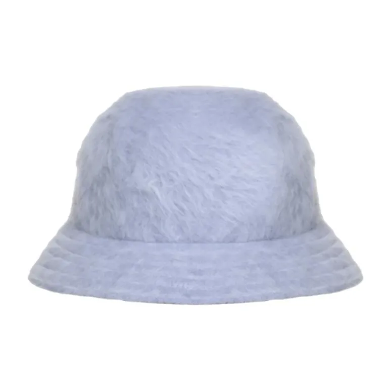 KANGOL Angora Wool Bucket Hats Men's Light Purple-2