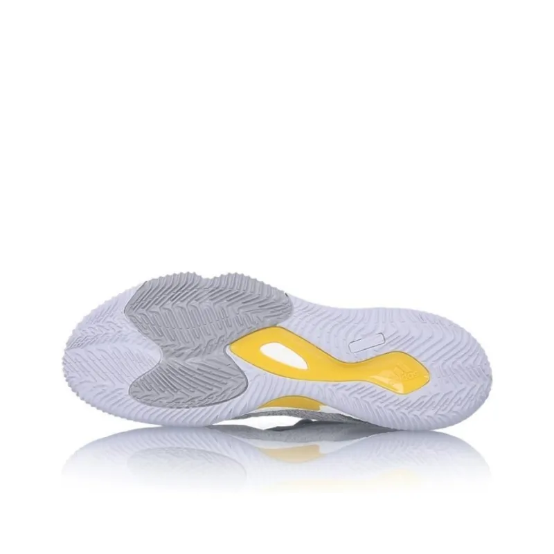 Adidas Crazylight Boost 2016 Anti-Slip Wear-Resistant Low-Top Basketball Shoes Men's White-4