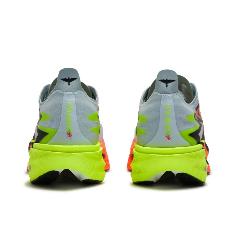 361° Cushioning Anti-Slip And Wear-Resistant Support Low-Top Running Shoes Unisex Blue Orange-3