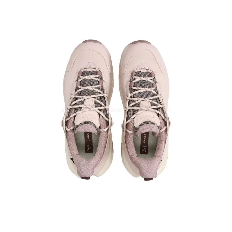 HOKA ONE ONE Kaha 2 Anti Slip Wear Resistant Low Top Trekking Shoes Women's Light Pink-3