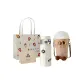 [Japanese Style Shopping Bag+Greeting Card]Cup (DIY Sticker)+Cap Bag