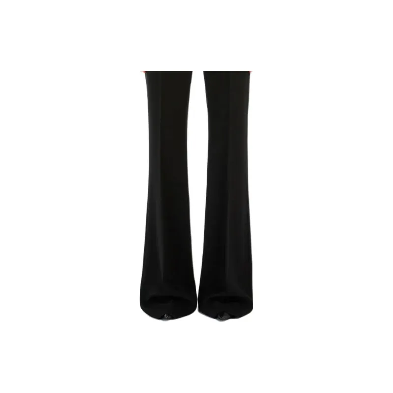 MaxMara Studio Casual Pants Women's Black-5