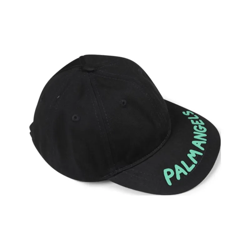 PALM ANGELS Logo Printed Baseball Cap-2