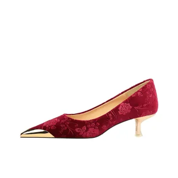 QITUMAUL Slim Heel High Heels 4.5cm Women's