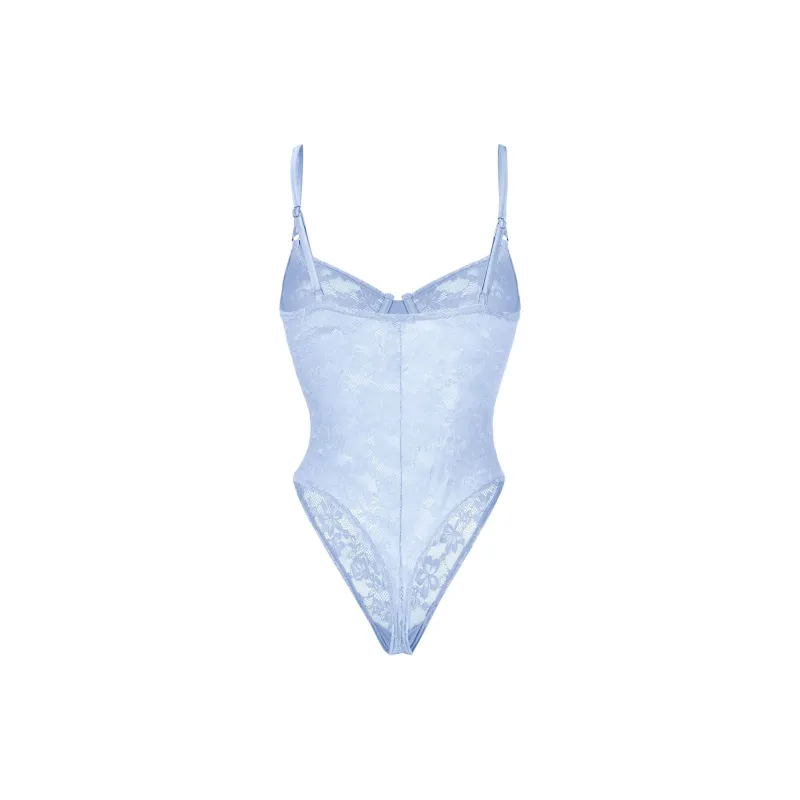 Fleur Du Mal Le Stretch Lace Bodysuit-1