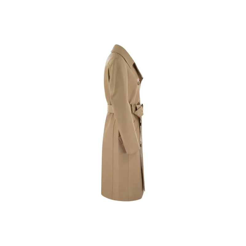 SportMax Double Breasted Belted Coat-2