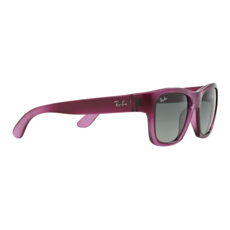 RayBan Nylon Square Sunglasses Men's Purple-2