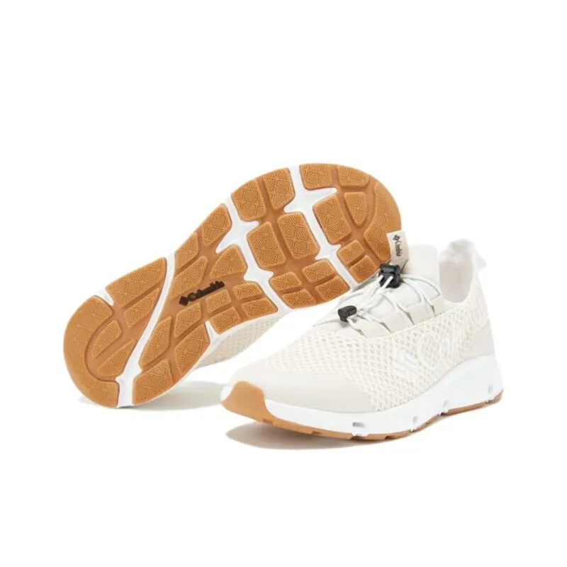 Columbia Abrasion Resistant Breathable Low Top Casual Shoes Women's Ecru-3