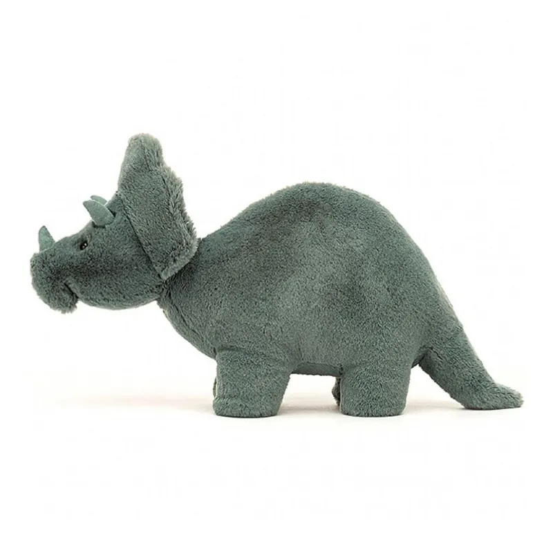 JELLYCAT Fossilly Triceratops Plush Toy-1
