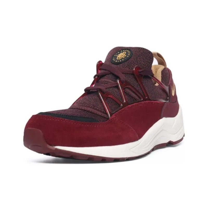 Nike Air Huarache Light Deep Burgundy Metallic Gold-4