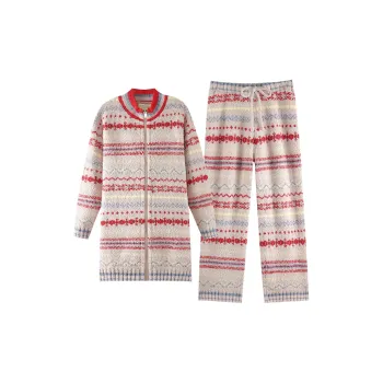 ZumashL Luxury Designer Series Pajama Set Women's Rouge
