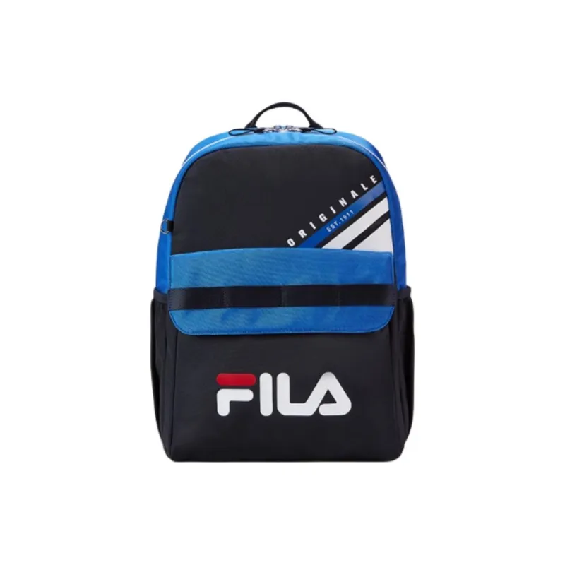 FILA Nylon Backpack Medium Size Men's Knight Blue-0
