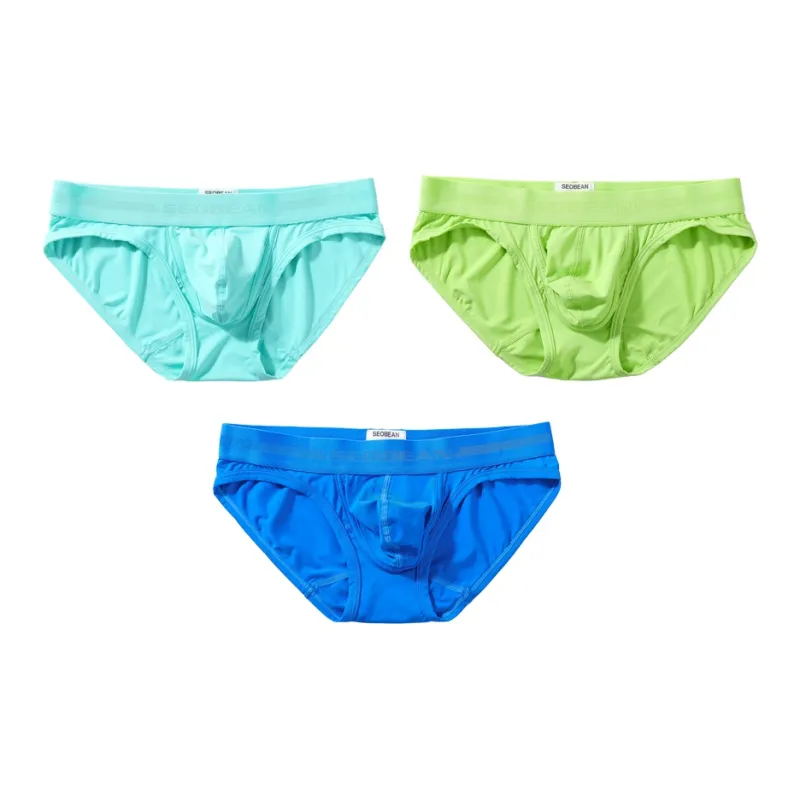 SEOBEAN Underpants Men's 3 Pack-8