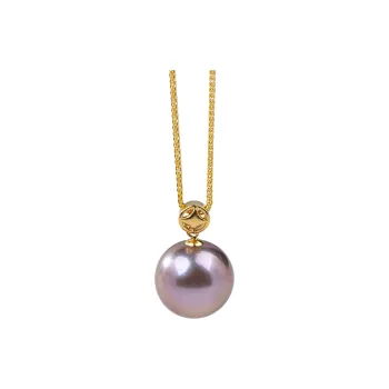 ANGEPERLE Freshwater Pearl Necklaces Women's