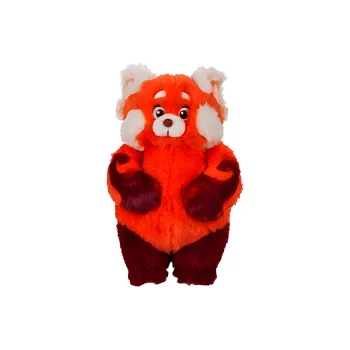 Disney Youth Transformation Record Panda Back Smoothing Dolls Plush Doll 24.13cm Height