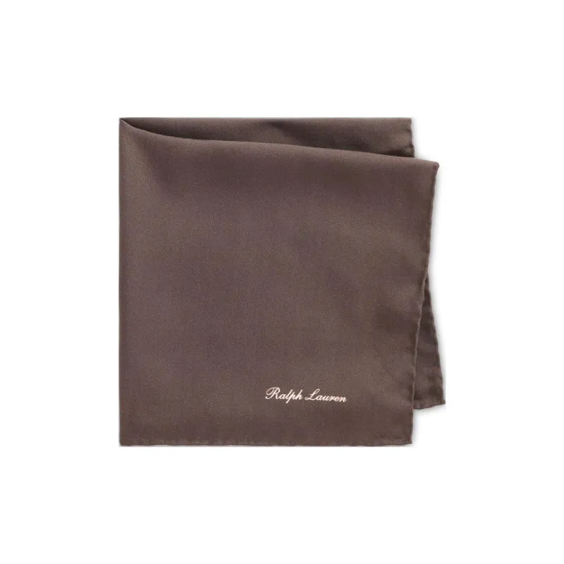 Ralph Lauren Purple Label Logo-print Pocket Square-1