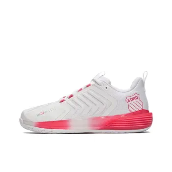 KSWISS Low Top Tennis Shoes Men's White Red