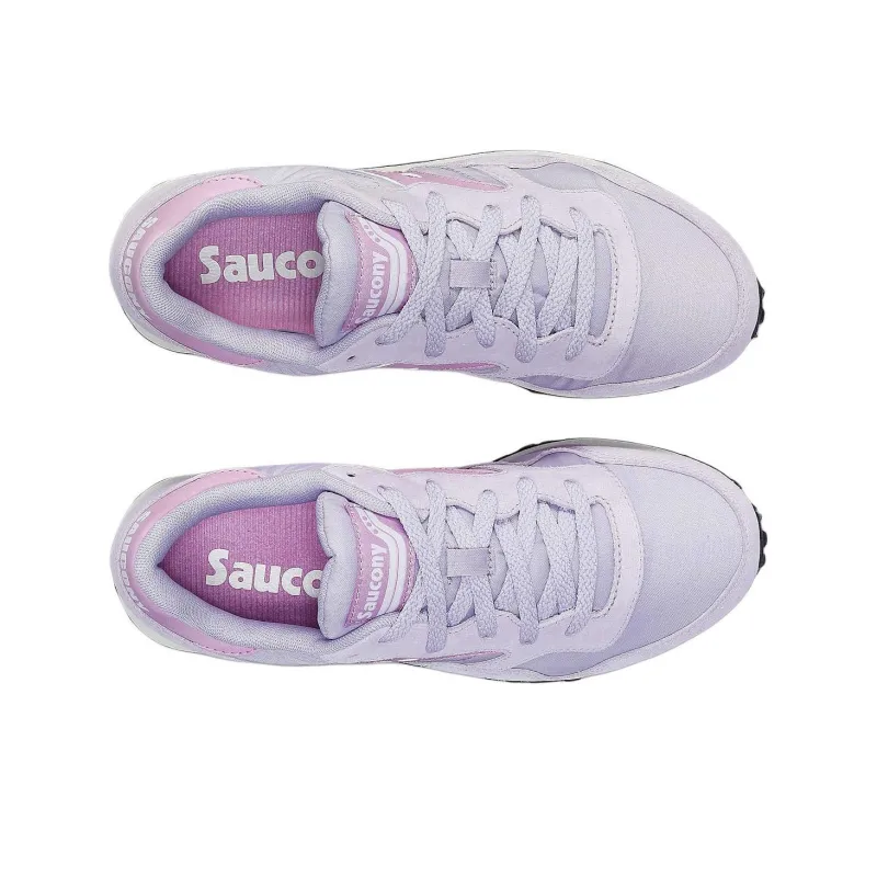 Saucony DXN Trainer Anti Slip Wear Resistant Low Top Training Running Shoes Women's Purple Pink-3