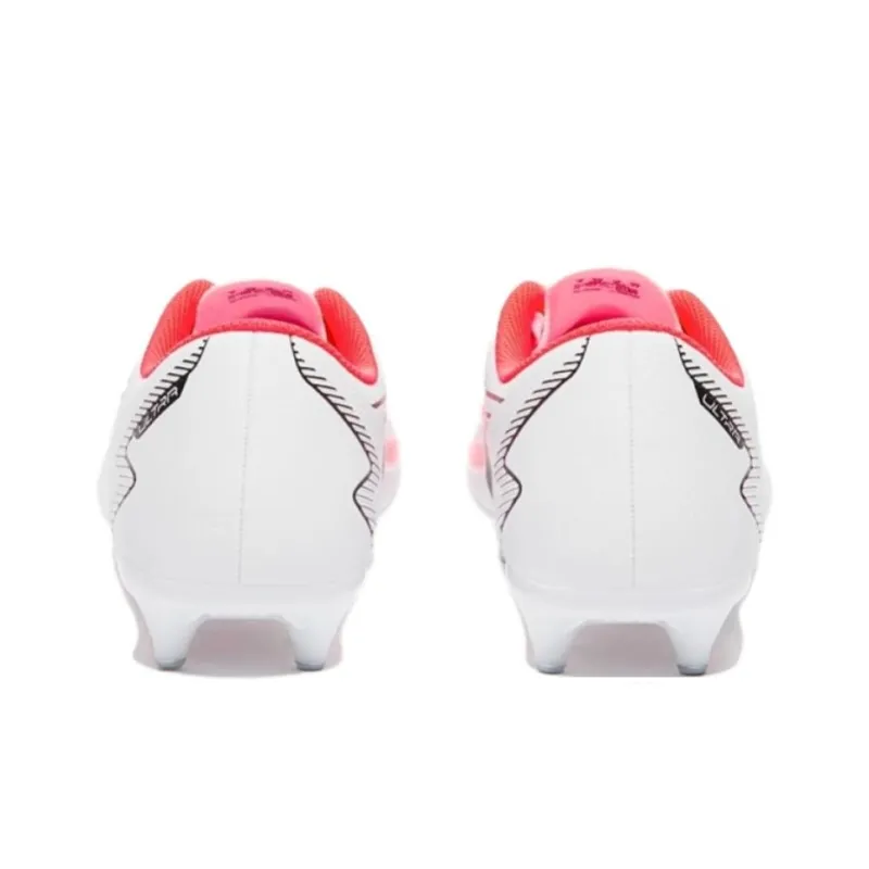 PUMA Ultra Play Anti Slip Wear Resistant Soccer Shoes Men's White Red-3