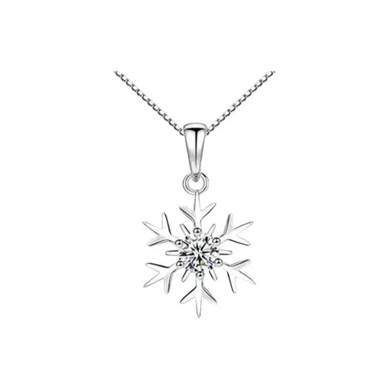 Chongqing Gold Store S925 Silver Necklaces Women's-5
