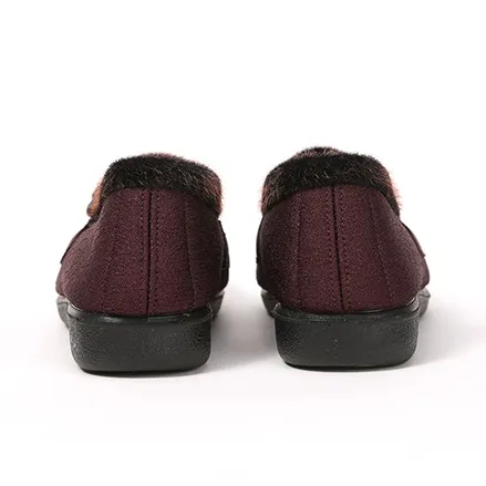 Old Meihua Casual Single Shoes Women's Purple-3