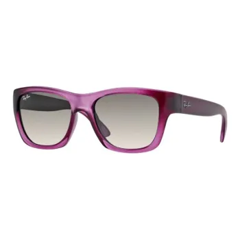RayBan Nylon Square Sunglasses Men's Purple
