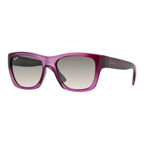 RayBan Nylon Square Sunglasses Men's Purple