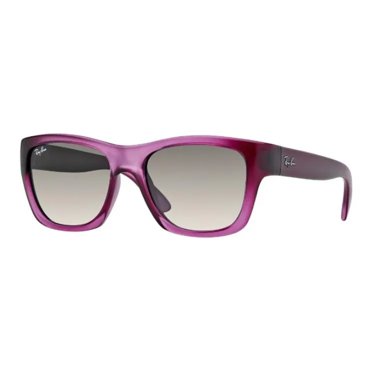 RayBan Nylon Square Sunglasses Men's Purple-0