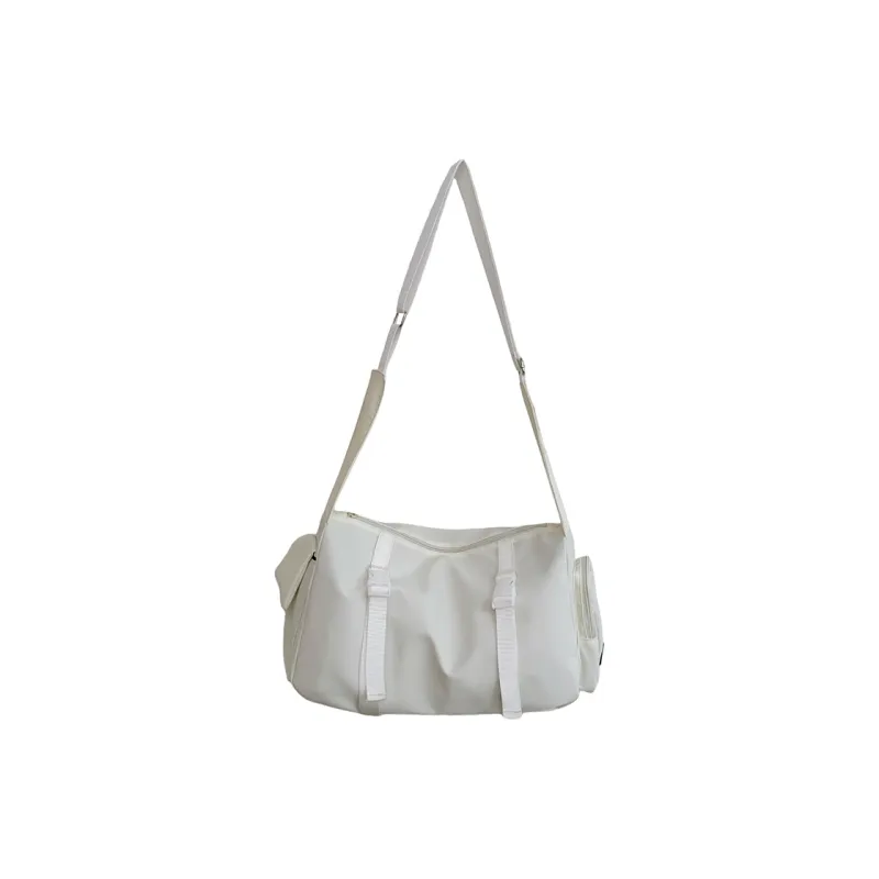 DCLOUD Nylon Crossbody Bag Unisex Blue/White/Black/Pink-5