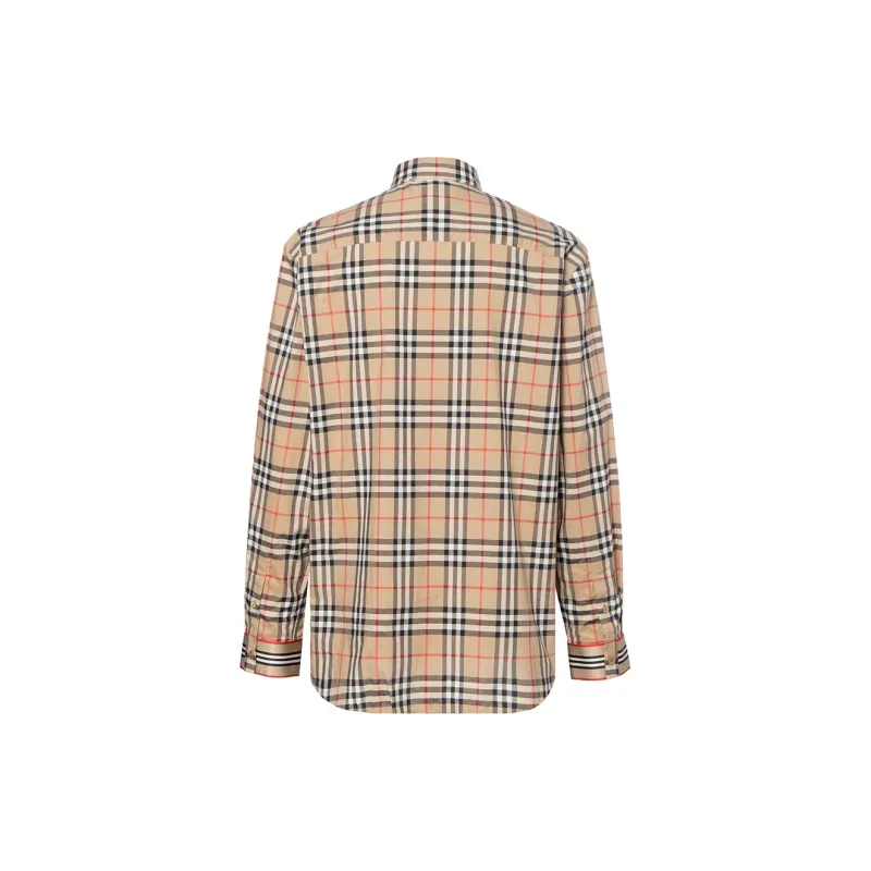 Burberry Shirt Fall Men's Khaki-1