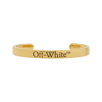 OFF WHITE Logo Engraved Bracelet