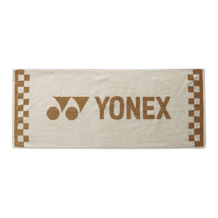 YONEX Sports Towel Fitness Sweat-Absorbing Moisture-Wicking Light Green Light Brown 40*100cm-2