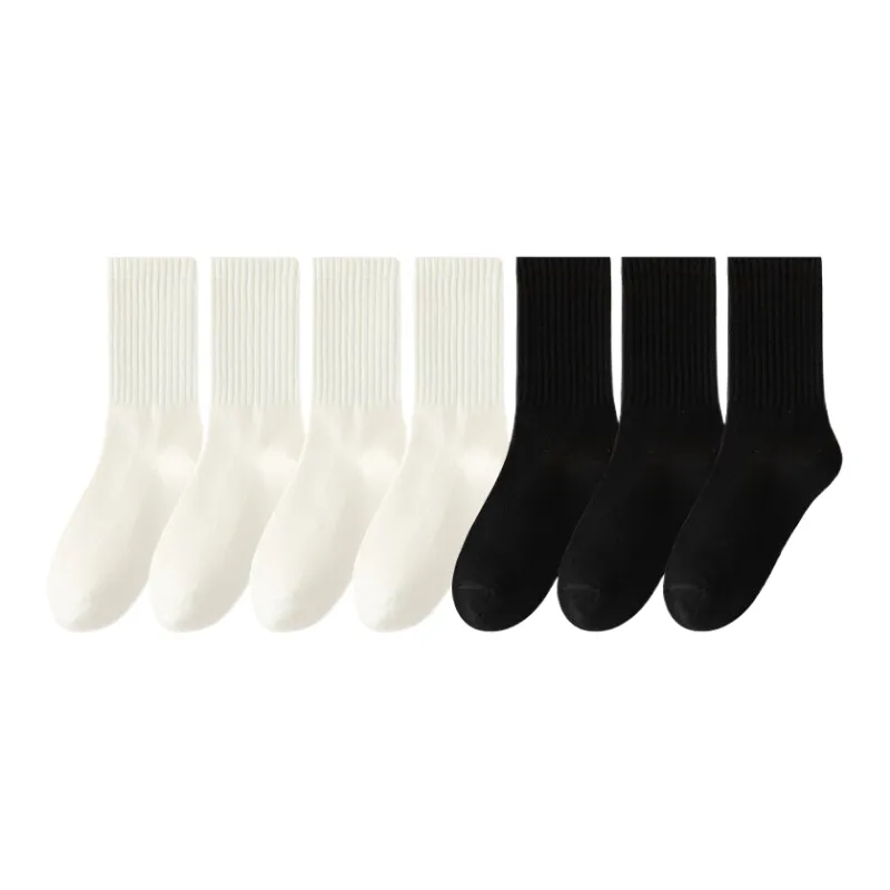 Lan Miao Mid Calf Socks Women's 7 Pack-4