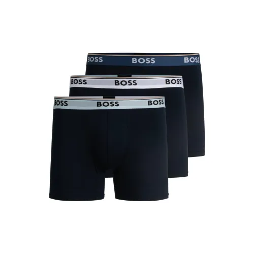 HUGO BOSS Logo print Boxers Pack Of Three