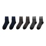 6 Pack (2 Navy Blue+2 Coffee+2 Army Green)