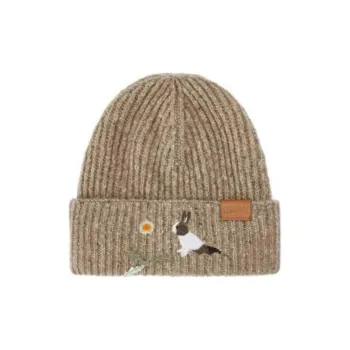 LOEWE Wool Beanies Unisex Brown