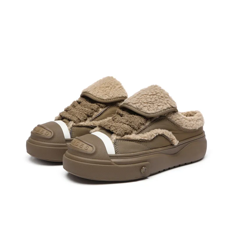 UNNAMED FORCES Warm And Wear-Resistant Low-Top Skateboard Shoes Women's-12