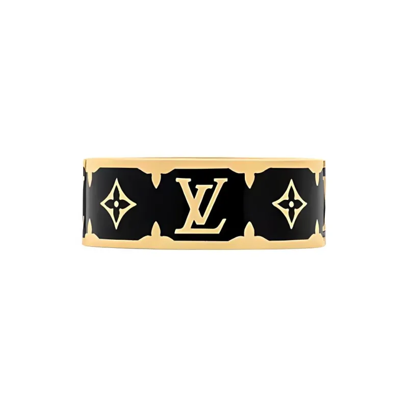 LOUIS VUITTON Nanogram Enamel Ring-2