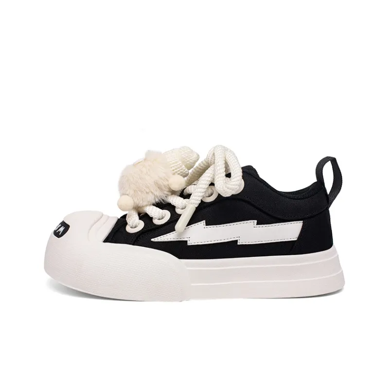 MCKP Anti Slip And Wear Resistant Height Increasing Low Top Skateboard Shoes Unisex-6