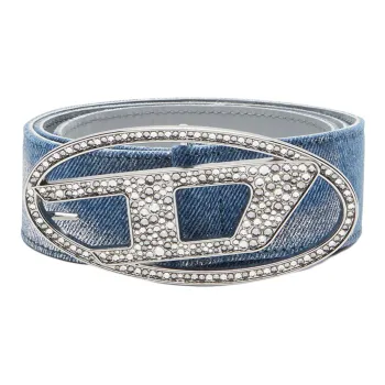 DIESEL Logo Strass Belt